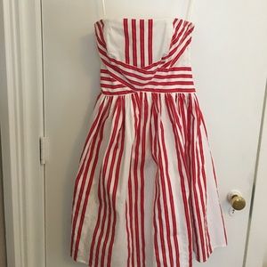 Anthropologie Odille Regatta Striped Sun Dress